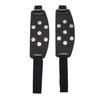 1 Pair Silicone Seven Teeth Ice Claws Outdoor Climbing Non-slip Adjustable Snow Grips Gripper Spikes
