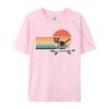 Vintage Beagle Skateboard Dog T Shirts Graphic Man Tee Shirts Crew Neck Cotton Unisex Tops Streetwear