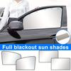 4 PCS Car Side Window Sun Shades, Magnetic Front Rear Window Shades for Sun Heat Blocking Amp;amp;amp; UV Protection.