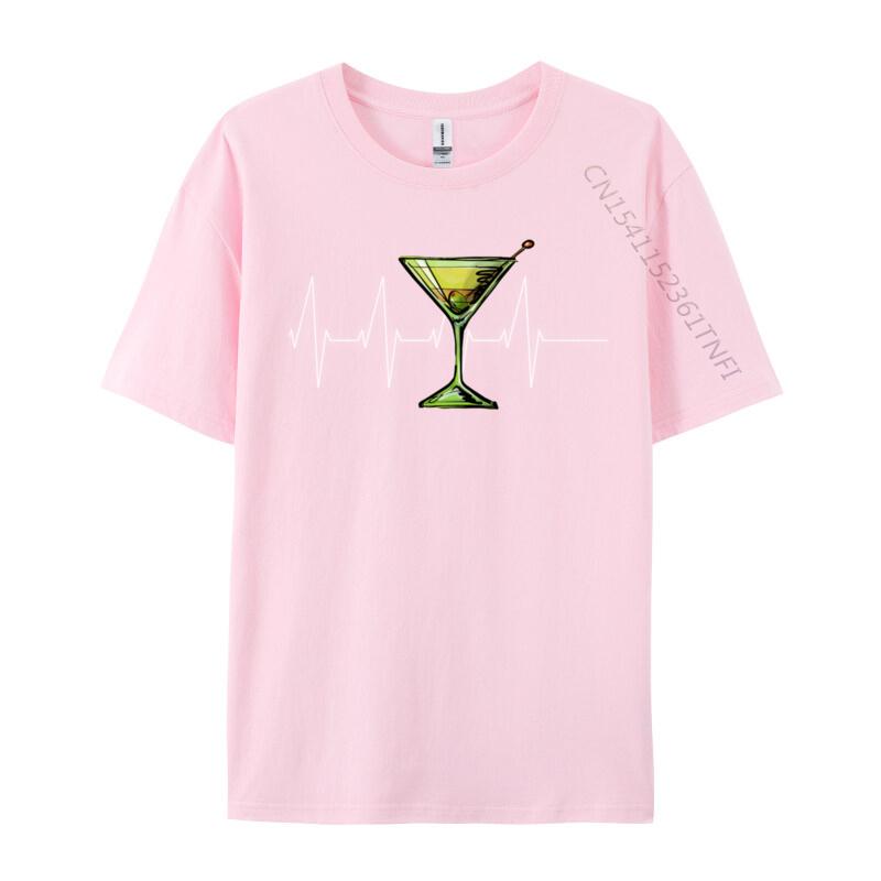 Dirty Martini Heartbeat Comics Family Top T-Shirts Summer Tops T Shirt For Men Graphic Pure Cotton Print T Shirts Drop Shipping