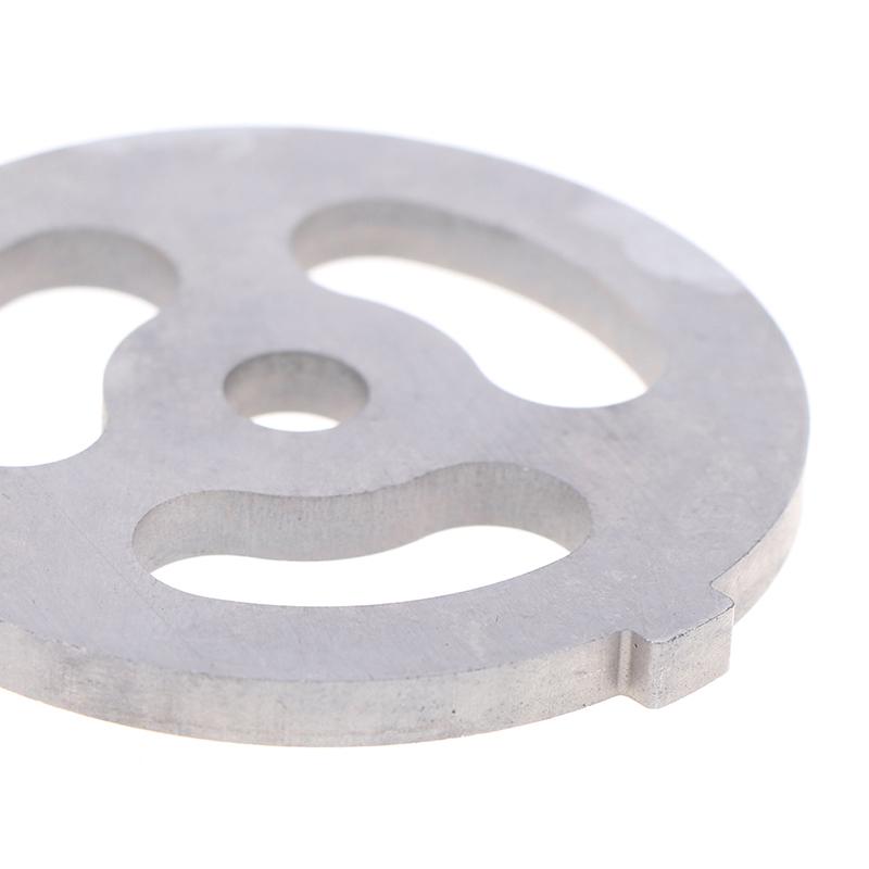 Большая пластина для мясорубки с 3 отверстиями, сетчатый нож, детали мясорубки, пластина с отверстиями для мяса