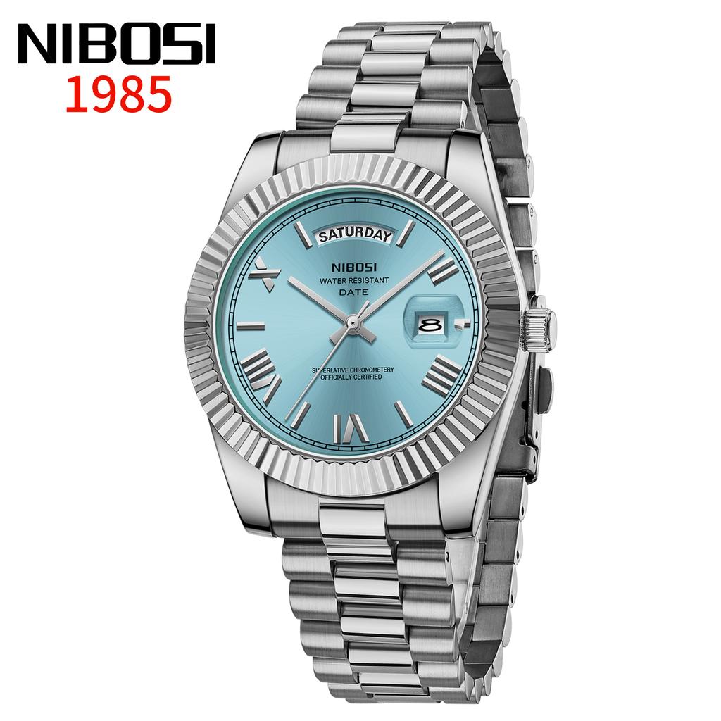 Luxury Golden Red Quartz Watch for Men Stainless Steel Waterproof Luminous Date Week Fashion Men Watches Reloj Hombre