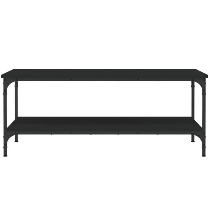 VidaXL Coffee Table Black 100x55x40 Cm Engineered Wood 832833
