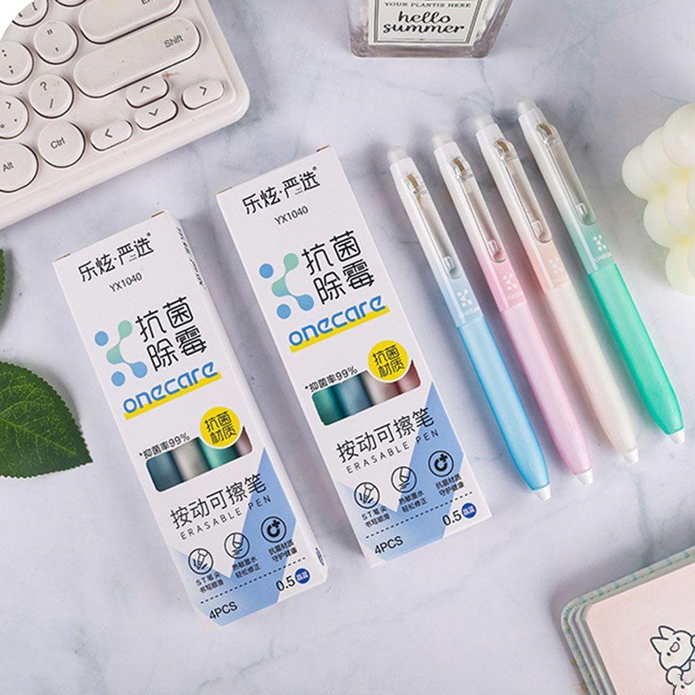 Полностью игольчатая ручка-пресс Стираемая ручка Школьные офисные канцелярские товары Термочувствительная стираемая ручка