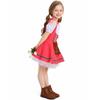 Halloween Costume German Beer Festival Performance Dress Multicolor Skirt Kids 3-8 Years