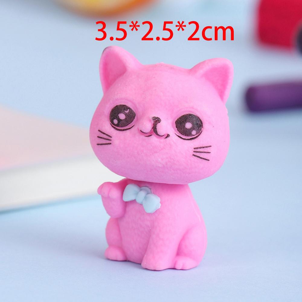 1 шт. мультяшный милый кавайный конфетный цветной резиновый ластик новинка канцелярские принадлежности для офиса и школы