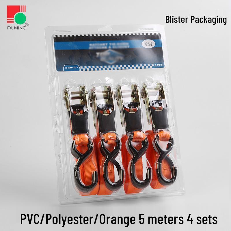 25-мм Полиэстеровые Ременные стяжки с трещоткой для багажа для самостоятельного вождения по бездорожью