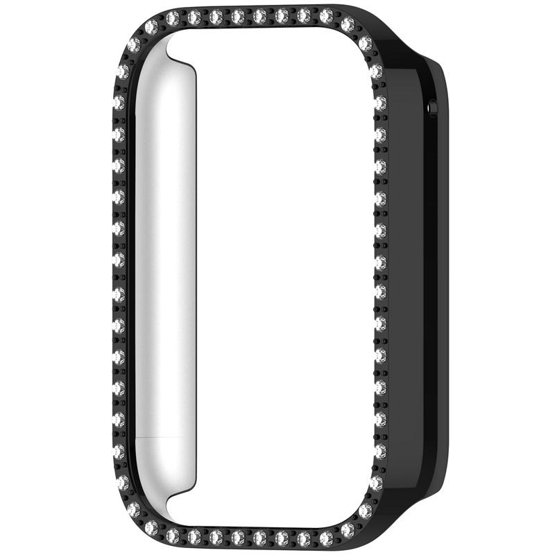 Для Xiaomi Mi Band 9Pro PC Shell Модный защитный чехол с бриллиантами Xiaomi band 9pro Защитный чехол-бампер