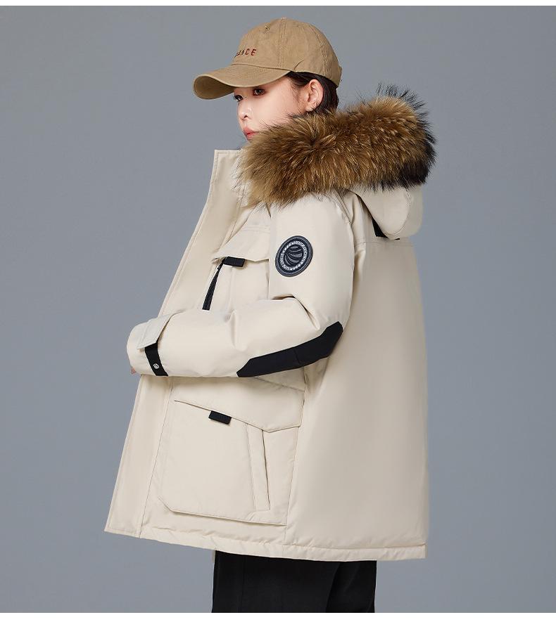 Унисекс Парка Зима 2025: Модная, Плотная, Теплая Рабочая Лыжная Куртка для Пар