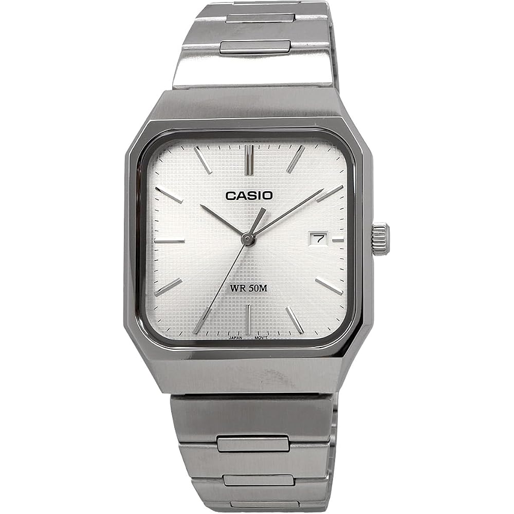 [Casio] CASIO Standard Analog Quartz Men's Watch MTP-B185D-7AV Silver (Overseas Model) [Parallel Import]