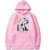 Японское Аниме Худи Given Мужское Женское Свитшот Принт Уличная Одежда Хип-Хоп Стиль Осенне-Зимняя Мода Топы Одежда