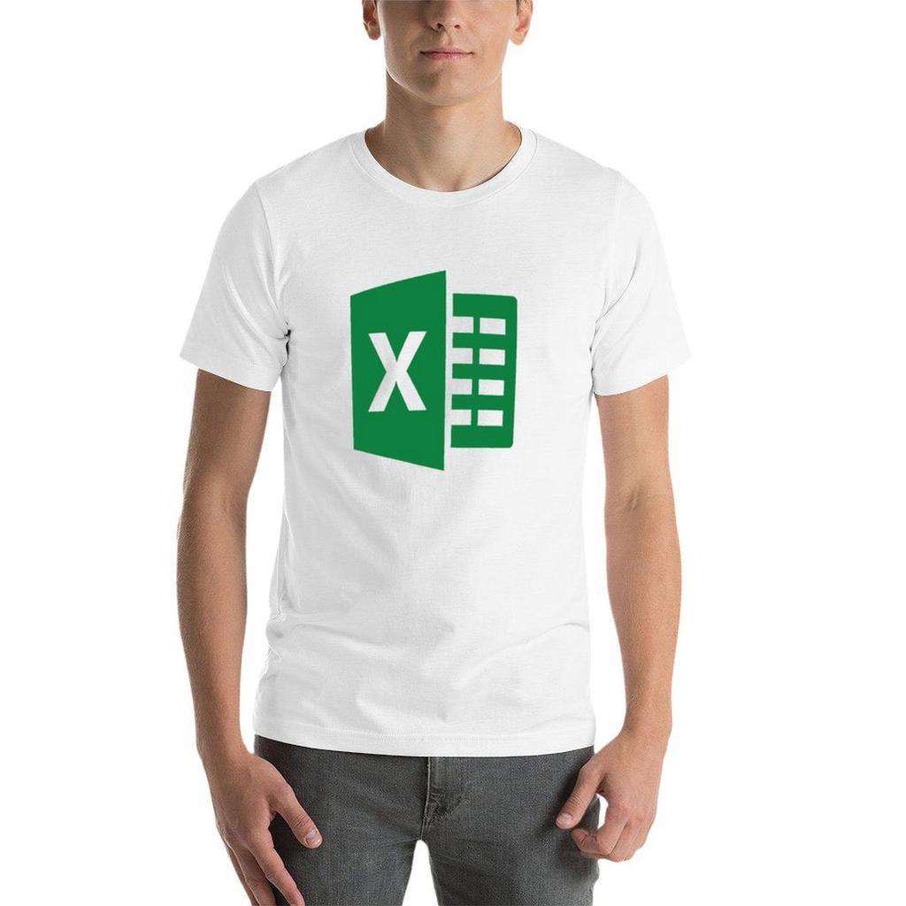 Хлопковые футболки Excel, высококачественные мужские футболки, дизайнерские футболки с графическим принтом