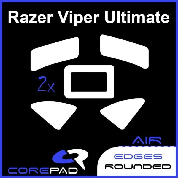 Corepad Skatez AIR Razer Viper Ultimate Подошвы для мыши 2 комплекта [] (AIR)