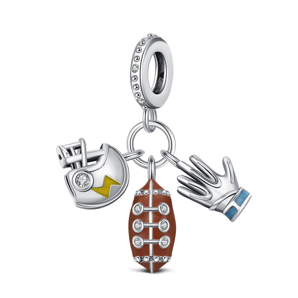925 Silver Robot Charms Pendant sea turtle Moon Bead Fit Bracelet For Women DIY Fashion Jewelry Elegant Gift