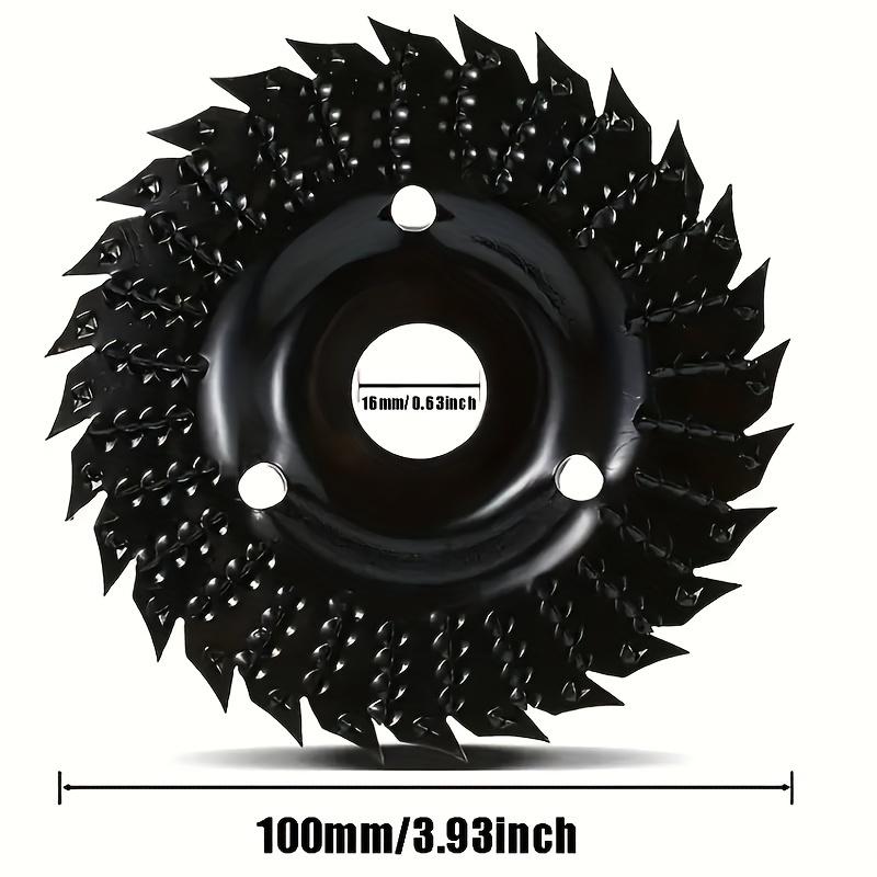 1 шт. 4-дюймовый шлифовальный круг по дереву, шлифовальный круг по дереву, абразивный диск для резьбы по дереву, шлифовки, резьбы