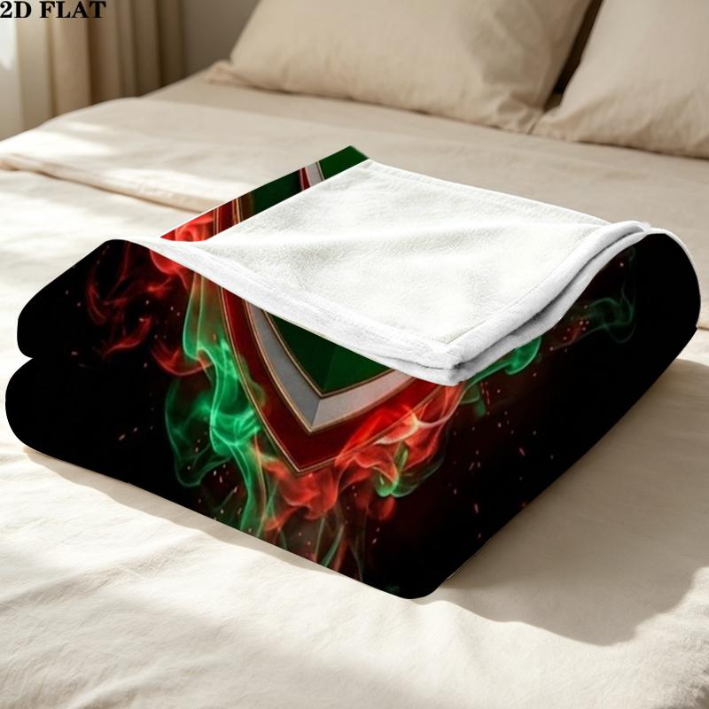 Amedspor Print Flannel Blanket, High quality Comfortable for All Seasons, Home Decor, Warmth and Comfort, Perfect for Christmas Gifts