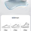 1 Pair Height Increase Insoles For Men Women Shoes Flat Feet Arch Support Orthopedic Insoles Sneakers Heel Lift Memory Foam Shoe Pads