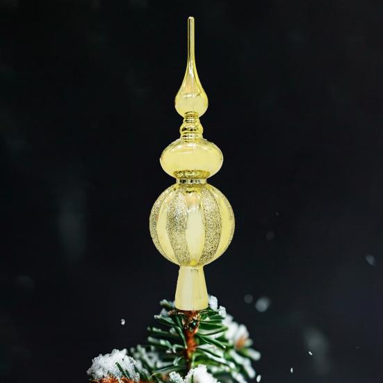 3 шт., верхушка для рождественской елки, простая установка, праздничные украшения для верхушки елки, домашний декор для рождественской елки