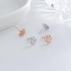 Lindon Copper Alloy Zircon Earrings Drop Earrings For Women Wedding Party Gifts