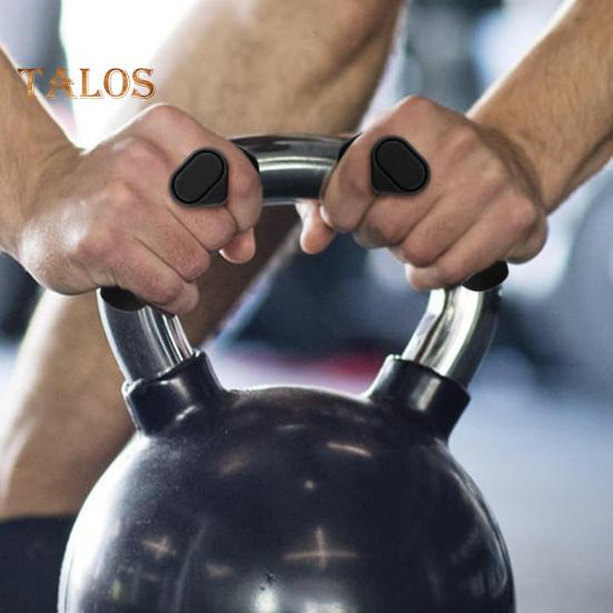 1 пара силиконовых ручек для тренировок для мужчин и женщин, нескользящие перчатки без пальцев для спортзала, подтягивания, бодибилдинга, тяжелой атлетики, становой тяги, защитные ручки для рук