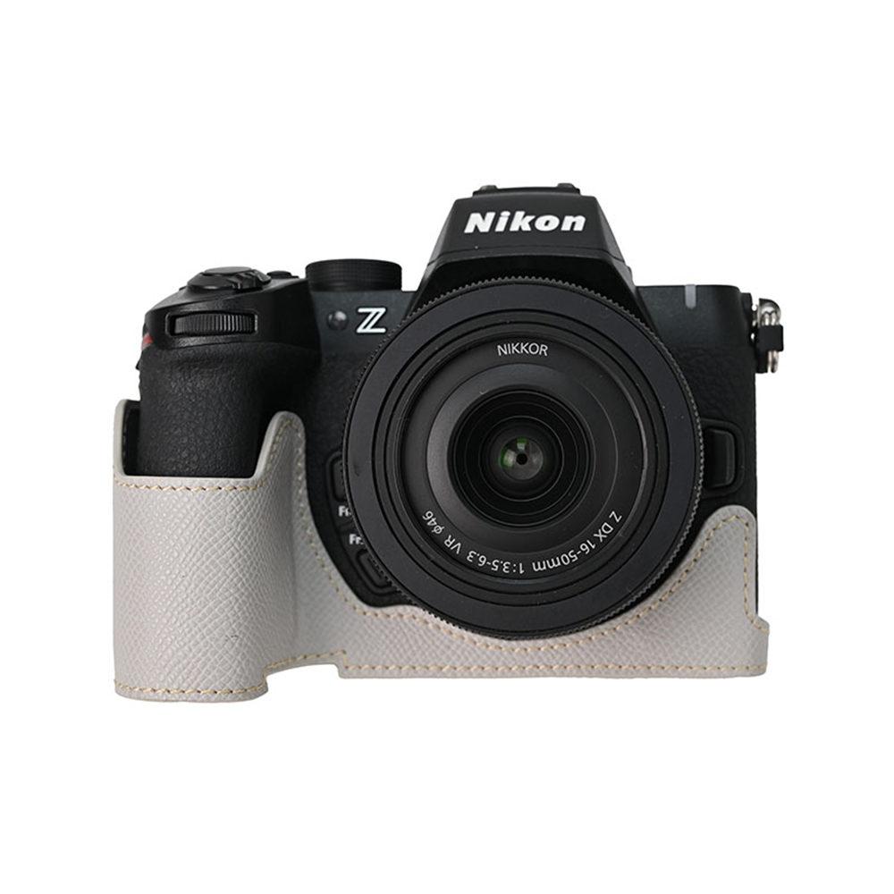 Z50II Камера PU Кожаный Получехол Для Nikon Z50II Отсек для батареи Магнитная крышка