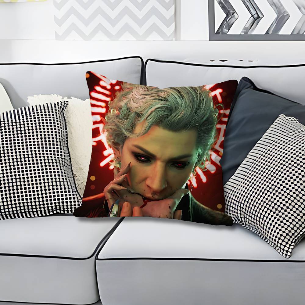 AAstarion Game BBg3 Pillow Cases for Bedroom Living Room Sofa Home Decor Polyester Cushion Cover with Zipper