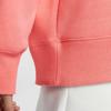 Nike Phnx Flc Os Длинный рукав Круглый свитер Женские толстовки Розовый FZ4271-814