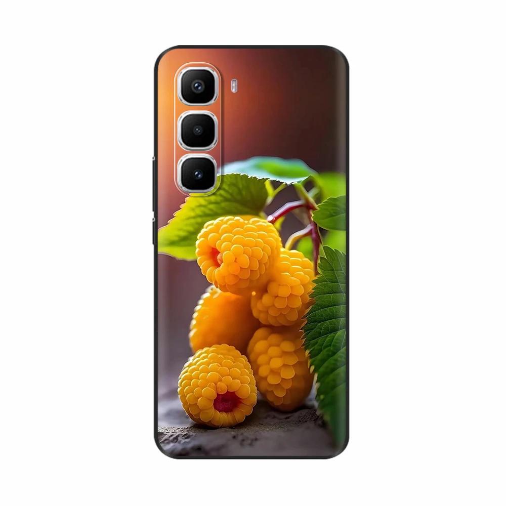 Чехол для Infinix Hot 60 Pro Plus Силиконовый Милый Кот Панда Модный Цветок Любовь Расписной Чехол для Телефона Для Infinix Hot 60 Pro Hot60 Pro