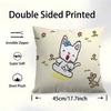 Cartoon Nontan Pillowcase Toon Gift Cushion Cover Bedroom Home Sofa Chair Seat Decor Pillow Case