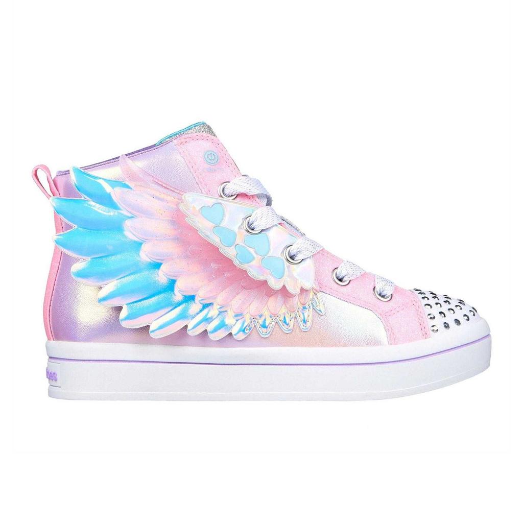 Skechers Girls TwiLites2.0 High Top Trainers