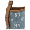 MLB 25FW New York Yankees Fashion Brand Print Adjustable Shoulder Strap Polyester Faux Leather Cotton Bucket Bag Unisex bags 3ABMMV65N-50BLL