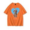 Dachshund Dog With Heart Unisexs Tshirt Harajuku Street Tops Girls Summer Oneck Tops Cute Dog Lover 100 Cotton Tshirt