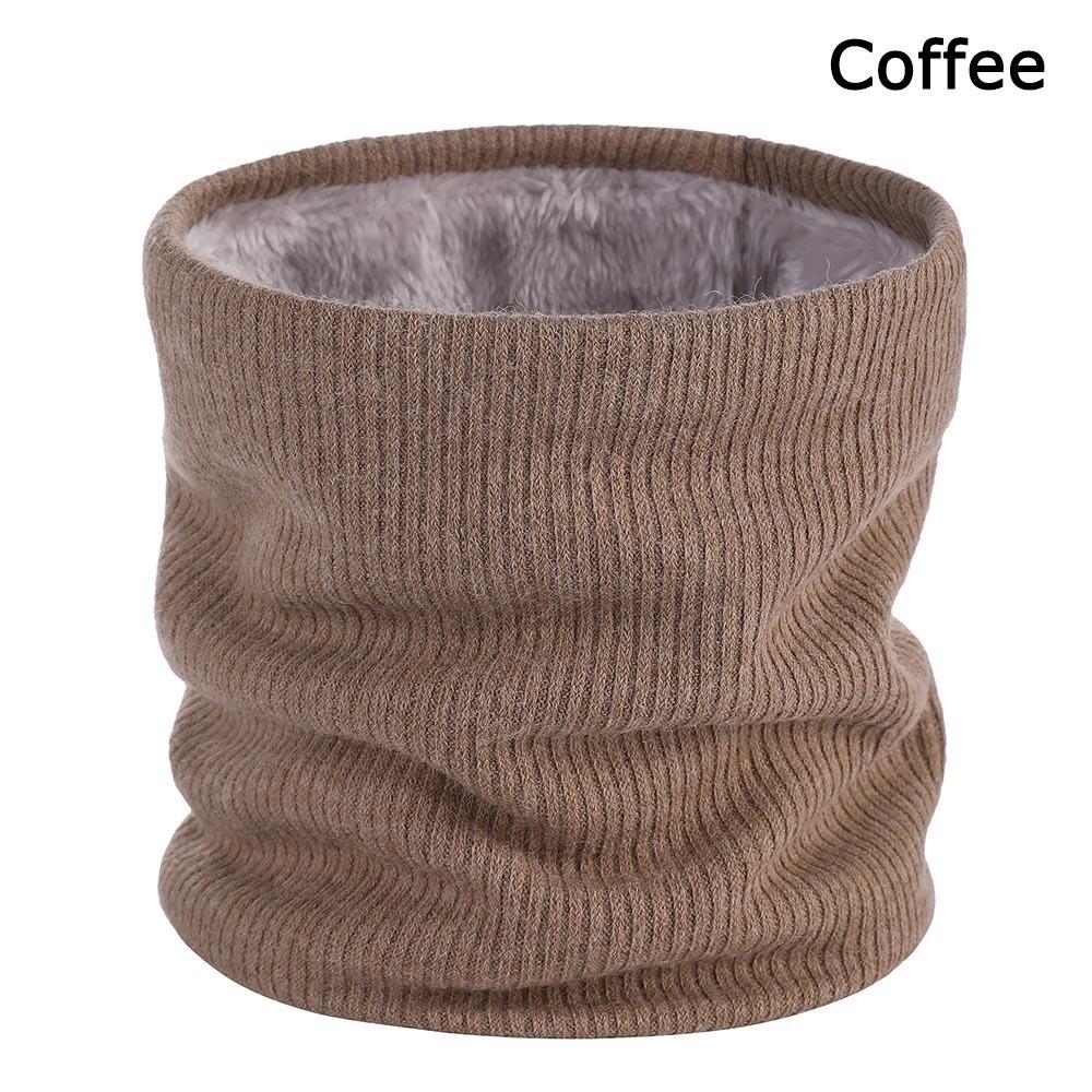Warmer Neck Tube Knitted Scarf Fleece Lined Winter Neck Gaiter New Neck Warmer Outdoor Riding