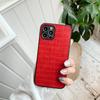 Luxury Crocodile Pattern PU Leather PC Ultra-thin Phone Case For iPhone Samsung Huawei Honor Xiaomi Redmi