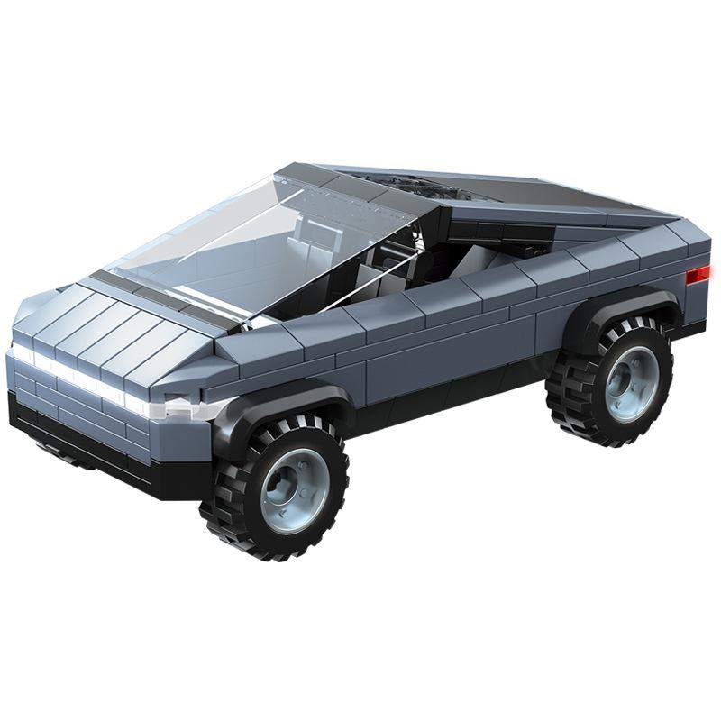 Off-Road New Energy Sports Car Racing Model Trarapica Truck Building Blocks Puzzle Toy for Boys Gift 6+