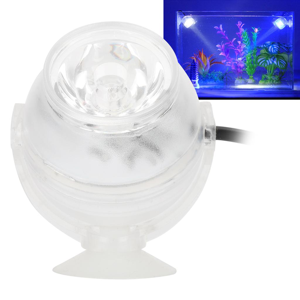 LED Fish Tank Spot Light IP68 Waterproof Submersible Fish Tank Lamp Aquarium Light