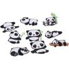 9 Pcs Cute Panda Embroidered Patches  Panda Iron On Patches Jackets Delicate  Women