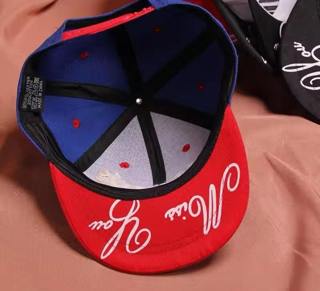 Sproutsy Kids' Flat Visor Cap, Hat for Boys and Men, Snapback, Lucky (JP, Number Size, 54.0 Cm, Blue)