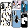 Cute Penguin For Xiaomi Mi 11 Lite Mi 12 Pro 12X 10T 11T Pro Case Cover For POCO X3 X4 Pro GT M3 M4 F3