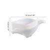Soap Holder Resin Mold Self Draining Soap Dish Silicone Molds Resin Casting Mould  for Creative Soap Box for Home Dec