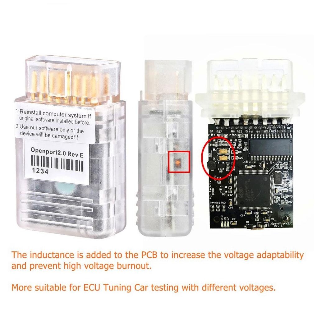OpenPort 2.0 ECU Flash Chip Tuning открытый порт 2.0 для сканера Toyota для Impreza STi 2004-2007 автомобильный диагностический инструмент