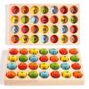Children'S Wooden Toy Letter Magnetic Fishing Game Baby Early Education Puzzle 1 Development 2-3 Years Old Boys And Girls