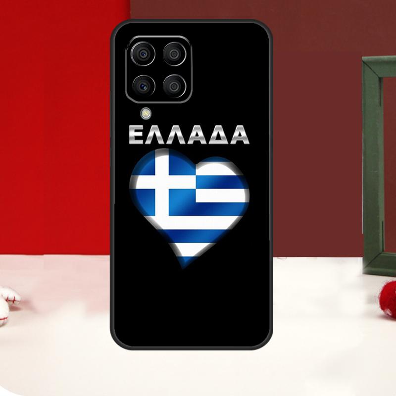 Греция Греческий Флаг Чехол Для Samsung Galaxy M55 M35 M15 M56 M36 M16 M31 M21 M13 M33 M53 M12 M32 M52 M14 M34 M54