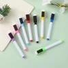 Set of 8 Small-sized Magnetic Whiteboard Dry Erase Markers for Children's Graffiti, Small Drawing Pens In Color, Convenient