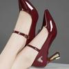 Женские туфли-лодочки женские удобные модные туфли на высоком каблуке женские с заостренным носком элегантные современные туфли