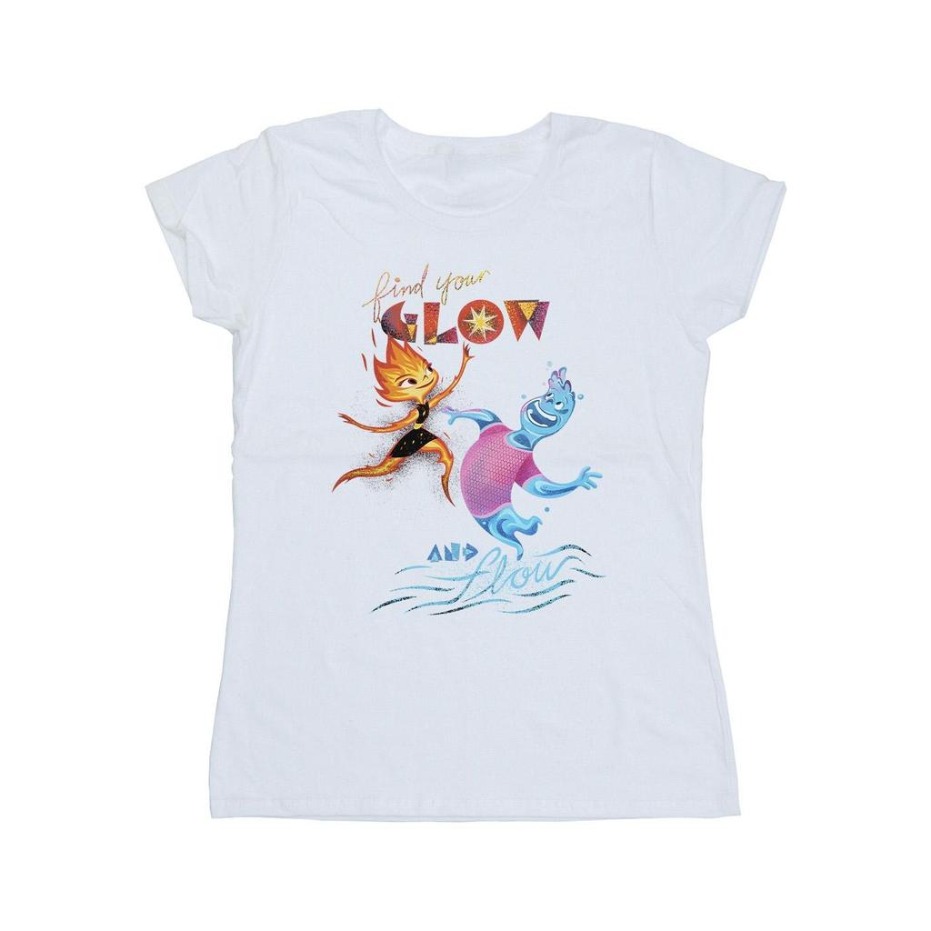 Elemental Womens/Ladies Grow And Flow Cotton T-Shirt