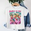 Новая 2026 K-Pop Футболка с мультяшными мальчиками Demon Hunters Saja с круглым вырезом, с принтом, модный повседневный топ, детская футболка, детская одежда
