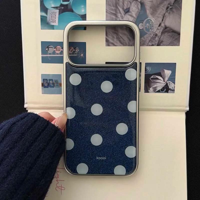 Синий Защитный Чехол-Подвеска для Телефона Для Iphone 17 17Pro 17ProMax 16Pro 13 14 15 16 Pro Max 15Pro 14ProMax Чехол Fundas