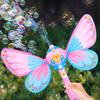 Gift Vivid Color Funny Smooth Surface Butterfly Shape Bubble Blower Wand