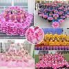 Hand Flower Dance Props The Simulation Flower 30/40/50cm Peony Artificial Flowers Dancing Props